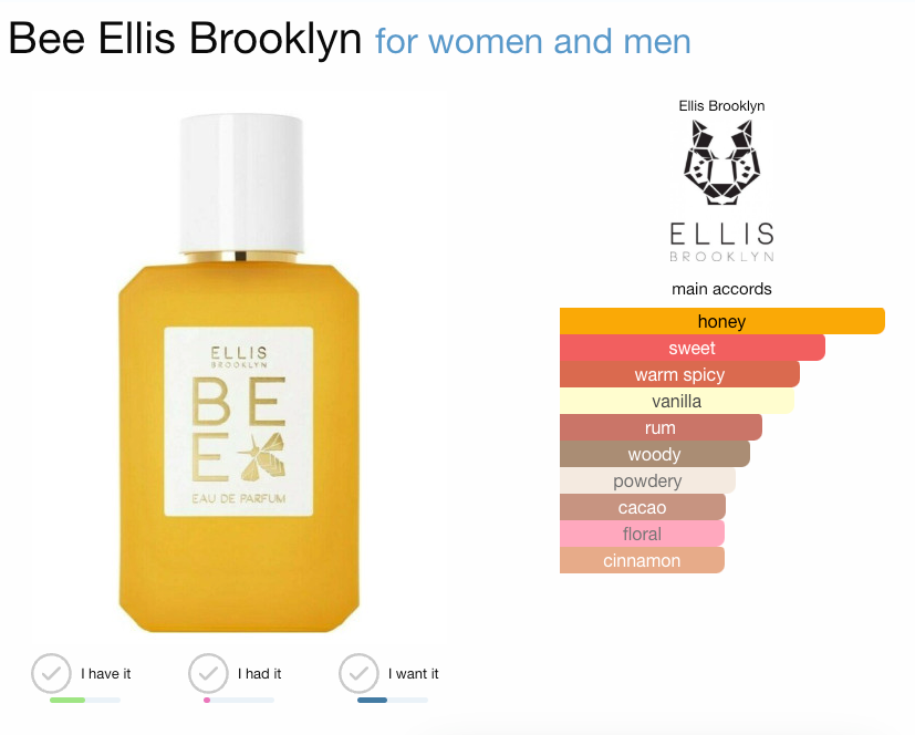 Ellis Brooklyn Bee Eau De Parfum - 10 ml Travel Spray (Image 9)